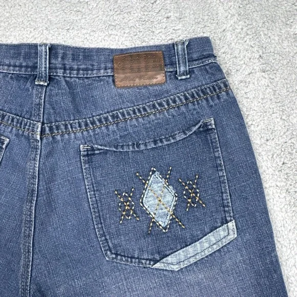 Vintage Phat Farm Jorts Jean Shorts Men's 36 Blue Baggy Wide Leg Big Pockets - Picture 3 of 12